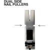imageKlein Tools H80920S Smooth Face Framing Hammer with Straight Claw 20Ounce Forged Steel Magnetic Nail Puller and ExtraLarge Squared Strike Face18 oz