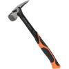 imageKlein Tools H80920S Smooth Face Framing Hammer with Straight Claw 20Ounce Forged Steel Magnetic Nail Puller and ExtraLarge Squared Strike Face20 oz