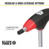 imageKlein Tools JTH910E THandle Hex Key Set SAE Inch Sizes Allen Wrench Set with 9Inch Blades Stand Included 10Piece