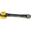 imageKlein Tools KT155T 6In1 Linemans Ratcheting Wrench with Bolt Through Design and Bright Yellow SocketOne Size