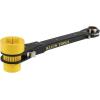 imageKlein Tools KT155T 6In1 Linemans Ratcheting Wrench with Bolt Through Design and Bright Yellow SocketOne Size