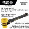 imageKlein Tools KT155T 6In1 Linemans Ratcheting Wrench with Bolt Through Design and Bright Yellow SocketOne Size