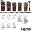 imageKlein Tools MM325 Multimeter Digital ManualRanging 600V ACDC Voltage Tester Tests Batteries Current Resistance Diodes and Continuity