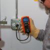 imageKlein Tools MM420 Digital Multimeter AutoRanging TRMS Multimeter 600V ACDC Voltage 10A ACDC Current 50 MOhms ResistanceGFCI Receptacle Tester