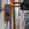 imageKlein Tools MM420 Digital Multimeter AutoRanging TRMS Multimeter 600V ACDC Voltage 10A ACDC Current 50 MOhms ResistanceGFCI Receptacle Tester