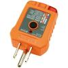 imageKlein Tools RT210 Outlet Tester Receptacle Tester for GFCI  Standard North American AC Electrical Outlets Detects Common Wiring Problems