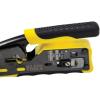 imageKlein Tools VDV226110 Ratcheting Modular Data Cable Crimper  Wire Stripper  Wire Cutter for RJ11RJ12 Standard RJ45 PassThru ConnectorsCrimper