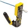 imageKlein Tools VDV226110 Ratcheting Modular Data Cable Crimper  Wire Stripper  Wire Cutter for RJ11RJ12 Standard RJ45 PassThru ConnectorsCrimper