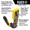 imageKlein Tools VDV500920 Wire Tracer Tone Generator and Probe Kit Continuity Tester for Ethernet Internet Telephone Speaker Coax Video and Data Cables RJ45 RJ11 RJ12Digital and Analog