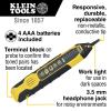 imageKlein Tools VDV500920 Wire Tracer Tone Generator and Probe Kit Continuity Tester for Ethernet Internet Telephone Speaker Coax Video and Data Cables RJ45 RJ11 RJ12Digital and Analog