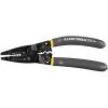 imageKlein Tools 1025 Long Nose MultiPurpose Wire Stripper Tool Made in USA Professional Electrician Tools Crimping Tool Cable Stripper for 1020 AWG Solid 1222 AWG Stranded WireGrayYellow
