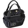 imageKlein Tools 5144BHB14OS HardBody Bucket Aerial Oval Tool Bucket with Drain Holes 29 PocketsBlack