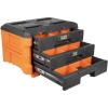 imageKlein Tools 54823MB MODbox 3Drawer Tool Box Organizer HeavyDuty Tool Storage Stackable Module 50Pound Capacity3Drawer