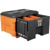 imageKlein Tools 54823MB MODbox 3Drawer Tool Box Organizer HeavyDuty Tool Storage Stackable Module 50Pound CapacitySingle Drawer