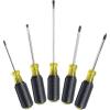 imageKlein Tools 85148 Screwdriver Set with Magnetizer  Demagnetizer for Magnetic Tips Flathead and Phillips Home Improvement 9Piece5Piece Screwdriver Set