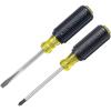 imageKlein Tools 85850 9Piece Electrician Tool Set with 3 Phillips 3 Slotted Drivers 1 ScrewHolding Driver 2 Insulated Drivers  Phillips and Square CushionGrip Handle2Piece