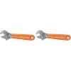 imageKlein Tools D5074 Adjustable Wrench Set Extra Capacity 6Inch 8Inch 10Inch 12Inch Forged Alloy Steel Metric and SAE 4PieceOne Size Pack of 2