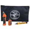 imageKlein Tools ET310 AC Circuit Breaker Finder Electric and Voltage Tester with Integrated GFCI Outlet Tester3Piece Kit