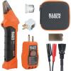 imageKlein Tools ET310KIT AC Circuit Breaker Finder Kit Electric Tester GFCI Tester Leads Adapters and Case