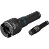 imageKlein Tools NRHD4 Impact Socket Set 4in1 SAE Socket Wrench 4 Point Sockets 34 1316 1 118Inch Sockets and 716Inch Hex Adapter4in1 Square