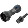 imageKlein Tools NRHD4 Impact Socket Set 4in1 SAE Socket Wrench 4 Point Sockets 34 1316 1 118Inch Sockets and 716Inch Hex Adapter5in1 Mini
