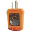 imageKlein Tools RT210 Outlet Tester Receptacle Tester for GFCI  Standard North American AC Electrical Outlets Detects Common Wiring Problems
