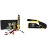 imageKlein Tools VDV500920 Wire Tracer Tone Generator and Probe Kit Continuity Tester for Ethernet Internet Telephone Speaker Coax Video and Data Cables RJ45 RJ11 RJ12Digital and Analog