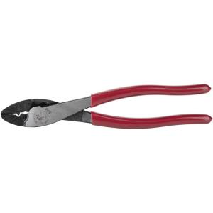 imageKlein Tools 1005 Cutting  Crimping Tool Made in USA Cutter  Crimper for 1022 AWG Terminals and Connectors Terminal Crimper for Insulated and NonInsulated TerminalsCrimperCutter
