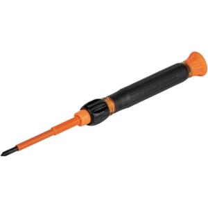 imageKlein Tools 32584INSR Precision 8in1 Screwdriver Set with Case 1000V Rated Insulated Set with Phillips Slotted and Tamperproof TORX Bits2in1 Insulated