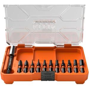 imageKlein Tools 33801S Impact Driver Bit Set 12Piece S2 Steel MODbox Compatible Storage Case Magnetic Bit Holder Professional Driver Bits