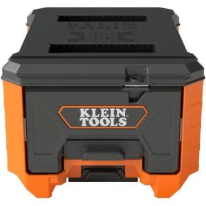 imageKlein Tools 54843MB MODbox Compact Single Drawer Box Half Width Tool Storage Drawer with Ball Bearing Slides Dividers Included PVC Foam Mat