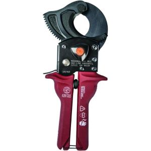 imageKlein Tools 63711 Wire Cable Cutter with Open Front Loading Jaws Cuts 600 MCM Copper 750 MCM AluminumCompact
