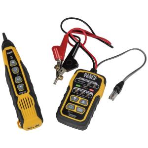 imageKlein Tools VDV500920 Wire Tracer Tone Generator and Probe Kit Continuity Tester for Ethernet Internet Telephone Speaker Coax Video and Data Cables RJ45 RJ11 RJ12Analog