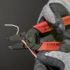 imageKlein Tools 11046 Wire Stripper Wire Cutter Made in USA Stripping  Cutting Tool for 1626 AWG Stranded Compact Nose with Precisionground Stripping HolesCutter
