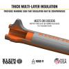 imageKlein Tools 11055RINS Insulated Klein Kurve Wire StripperCutter Made in USA 1000V Insulated Tool Cuts and Strips 1018 Solid and 1220 Stranded AWG WireDiagonal Cutters