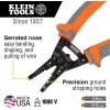 imageKlein Tools 11055RINS Insulated Klein Kurve Wire StripperCutter Made in USA 1000V Insulated Tool Cuts and Strips 1018 Solid and 1220 Stranded AWG WireWire Stripper