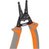 imageKlein Tools 11055RINS Insulated Klein Kurve Wire StripperCutter Made in USA 1000V Insulated Tool Cuts and Strips 1018 Solid and 1220 Stranded AWG WireWire Stripper