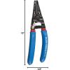 imageKlein Tools 11057 Wire Cutter  Stripper Made in USA Heavy Duty Cutter for 2030 AWG Solid and 2232 AWG Stranded Wire