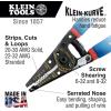 imageKlein Tools 11057 Wire Cutter  Stripper Made in USA Heavy Duty Cutter for 2030 AWG Solid and 2232 AWG Stranded Wire