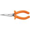 imageKlein Tools 2038EINS Long Nose Side Cutter Insulated Pliers with Slim Induction Hardened Cutting Knives for Long Life 8Inch7Inch