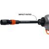 imageKlein Tools 31088 6Inch DualLock Extension 14Inch Hex Shank Impact Bit Holder QuickRelease Locking Mechanism with Secondary Twist Lock Compatible with Impact Drivers and Drills