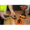 imageKlein Tools 32315HD 15in1 MultiBit Ratcheting Screwdriver ImpactRated 7 DoubleEnded ProFlex Torsion Zone Tips 14Inch Nut Driver 8PieceMODBox Socket  Driver Set