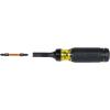 imageKlein Tools 32315HD 15in1 MultiBit Ratcheting Screwdriver ImpactRated 7 DoubleEnded ProFlex Torsion Zone Tips 14Inch Nut Driver 8PieceRatcheting Driver