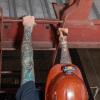 imageKlein Tools 3245 Round 34Inch x 30Inch Connecting Bar Made in USA Sleever Bar for Aligning Prying and Chiseling24Inch Angled Chisel