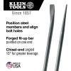 imageKlein Tools 3245 Round 34Inch x 30Inch Connecting Bar Made in USA Sleever Bar for Aligning Prying and Chiseling30Inch Angled Chisel