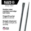 imageKlein Tools 3245 Round 34Inch x 30Inch Connecting Bar Made in USA Sleever Bar for Aligning Prying and Chiseling30Inch Straight Chisel