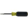imageKlein Tools 32476 5In1 MultiBit Screwdriver  Nut Driver with 2 Slotted 2 Philips and 1 Nut Driver TipScrewdriver