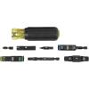 imageKlein Tools 32516HD KNECT 16in1 ImpactRated Hybrid ScrewdriverNut Driver Magnetic Flip Socket 11 Bits 2 Nut Drivers 38Inch Square Adapter10in1