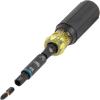 imageKlein Tools 32516HD KNECT 16in1 ImpactRated Hybrid ScrewdriverNut Driver Magnetic Flip Socket 11 Bits 2 Nut Drivers 38Inch Square Adapter10in1