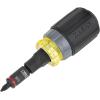 imageKlein Tools 32561HDRT KNECT 7in1 Ratcheting Screwdriver Impact Rated Stubby with Phillips Slotted Bits 3 Nut Drivers Adapter 7Piece
